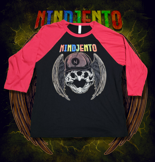 Turtle Skull Baseball T