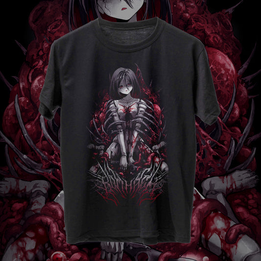 ROMHACK Synthwave Slaughterhouse T Shirt